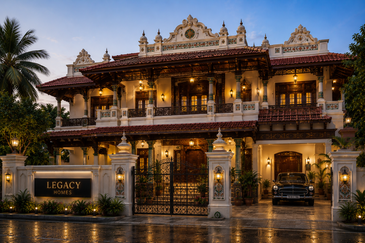 Chettinad elevation
