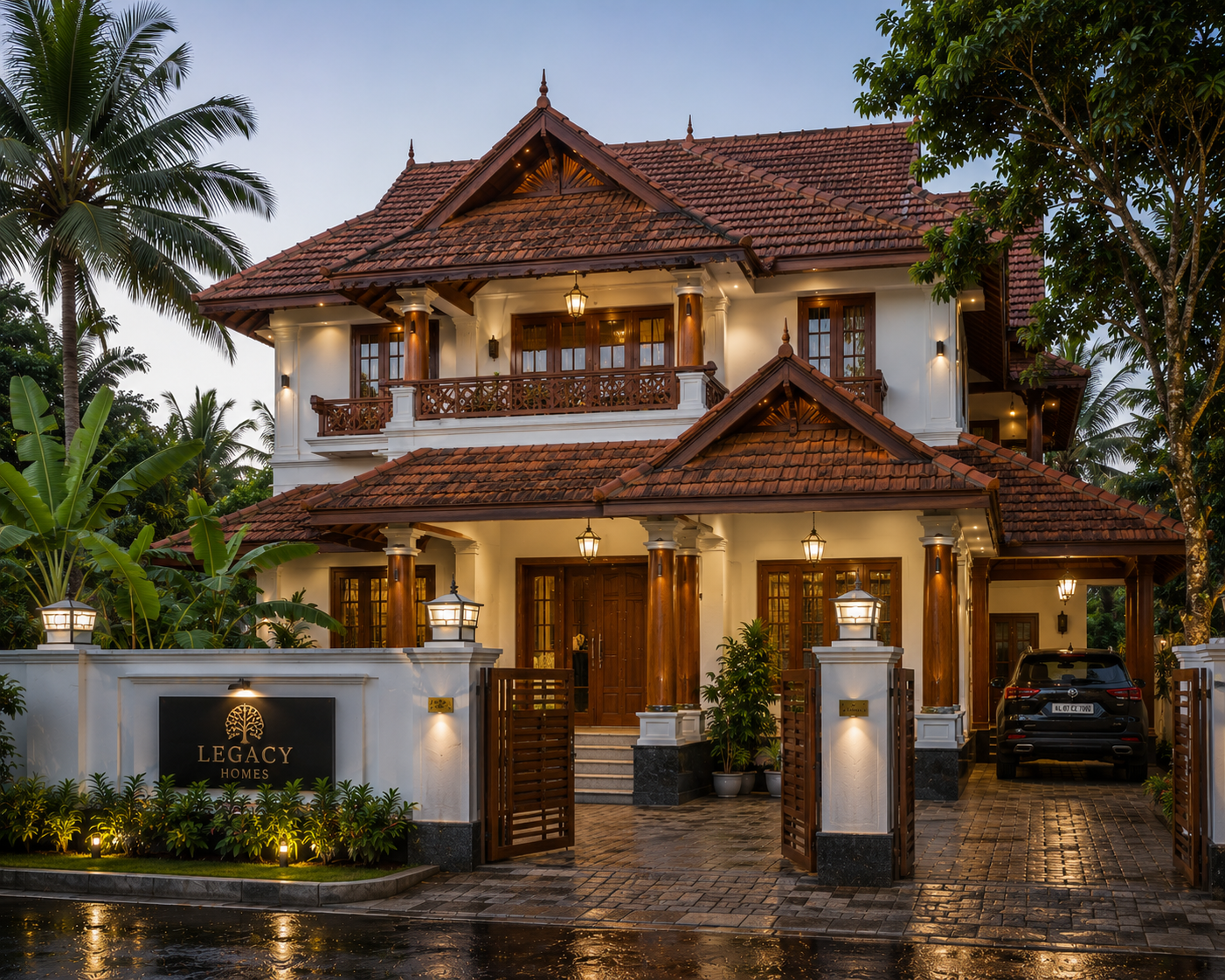 Kerala traditional elevation